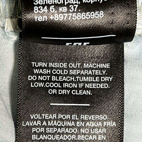 7 For All Mankind Luxe Vintage Ultra High Rise Slim Kick Jeans 25 Button Fly - Picture 15 of 17